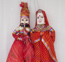 Rajasthani Kathputlis (Puppets) from KATHPUTLI.ORG