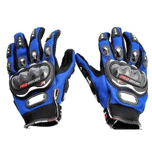 Blue Pro Biking Gloves