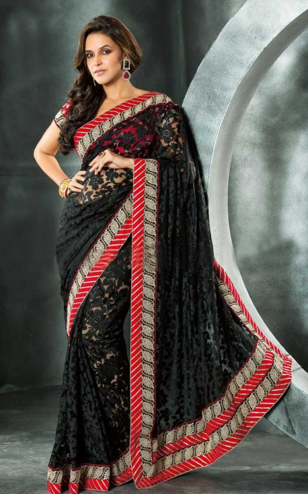 The Magic Of Black Color Designer Sarees Advertorial